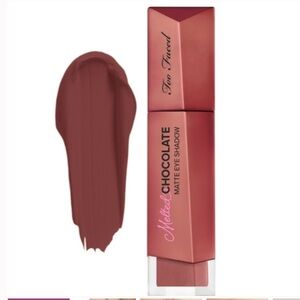 NEW Too Faced Melted Chocolate Matte Eyeshadow Chocolate‎ Wine